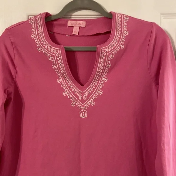 Lilly Pulitzer Shirt size S excellent condition Leigh 25” bust 34” - Picture 5 of 12